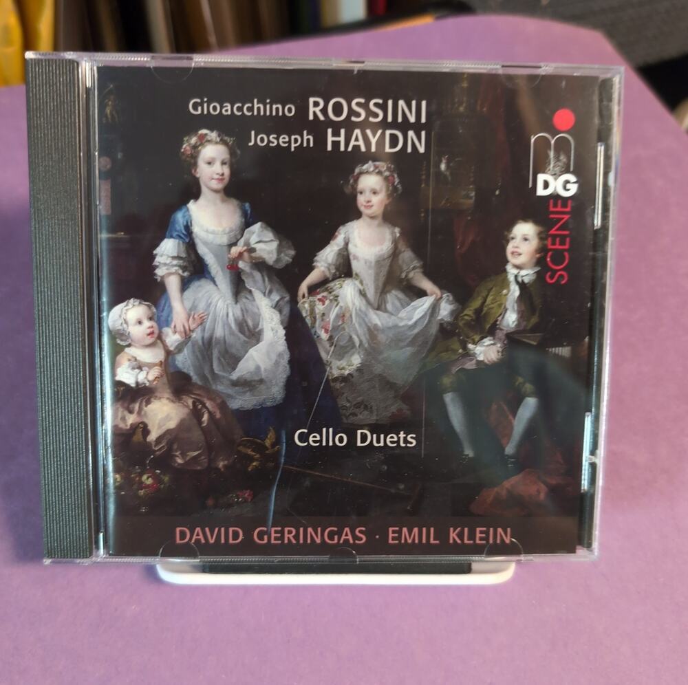Violoncello Duets by Rossini / Haydn / Geringas / Klein (CD, 2015)